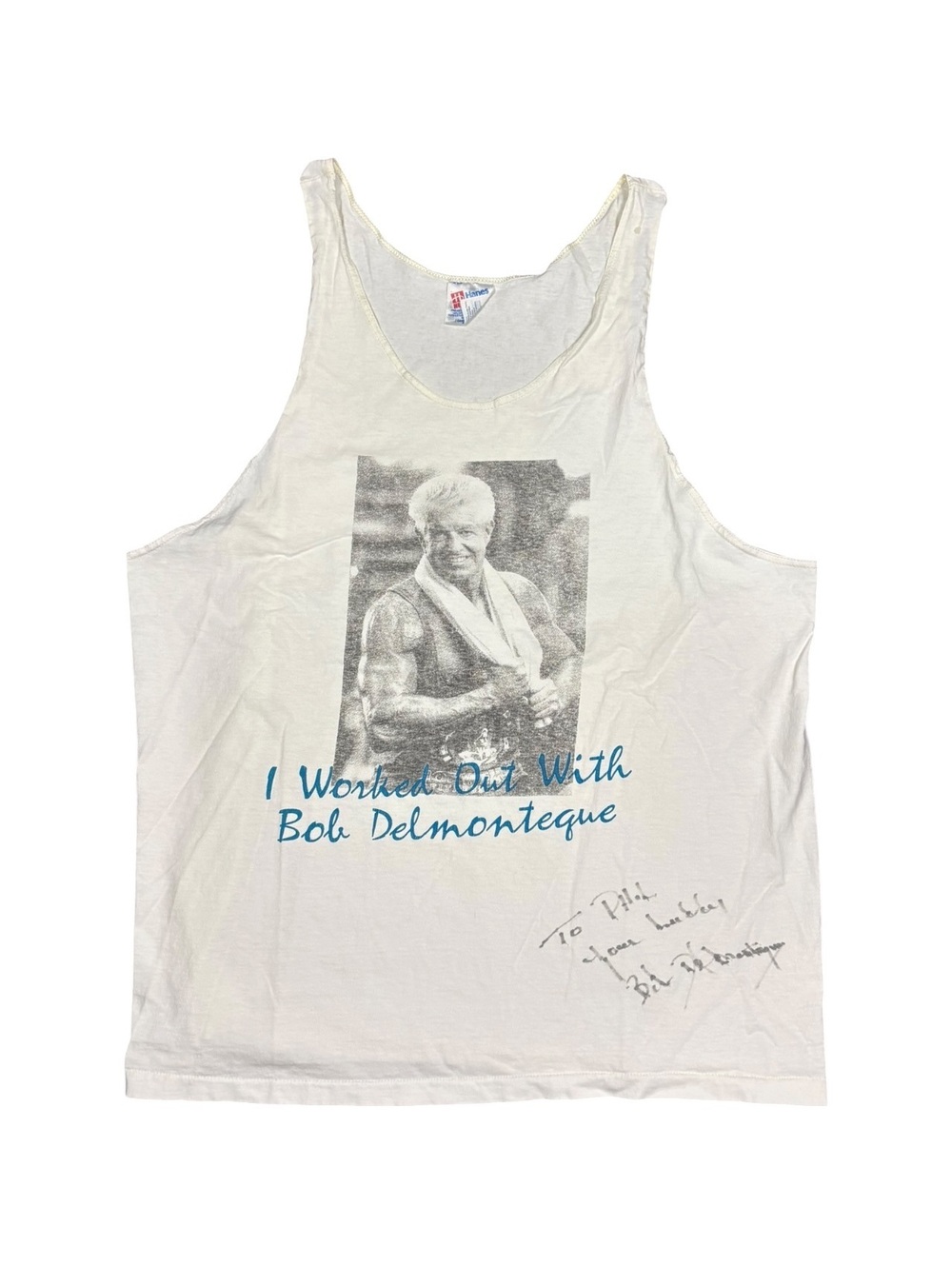 Bob Delmonteque Alliance for Healthy Aging 1995 Tank Top